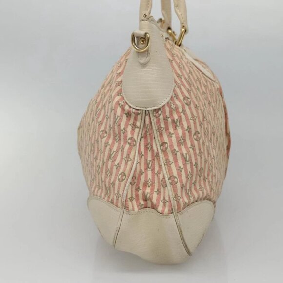 LOUIS VUITTON Mini Lin Marina GM Hand Bag Croisette 2way Pink M95493 Auth EC192 - Picture 5 of 16